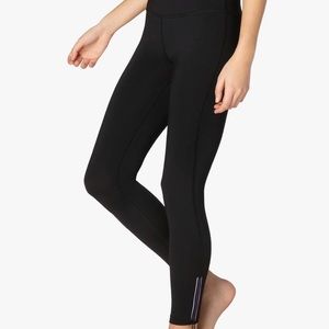 Beyond Yoga Zip By Boulevard High Waisted Midi Legging SZ XS